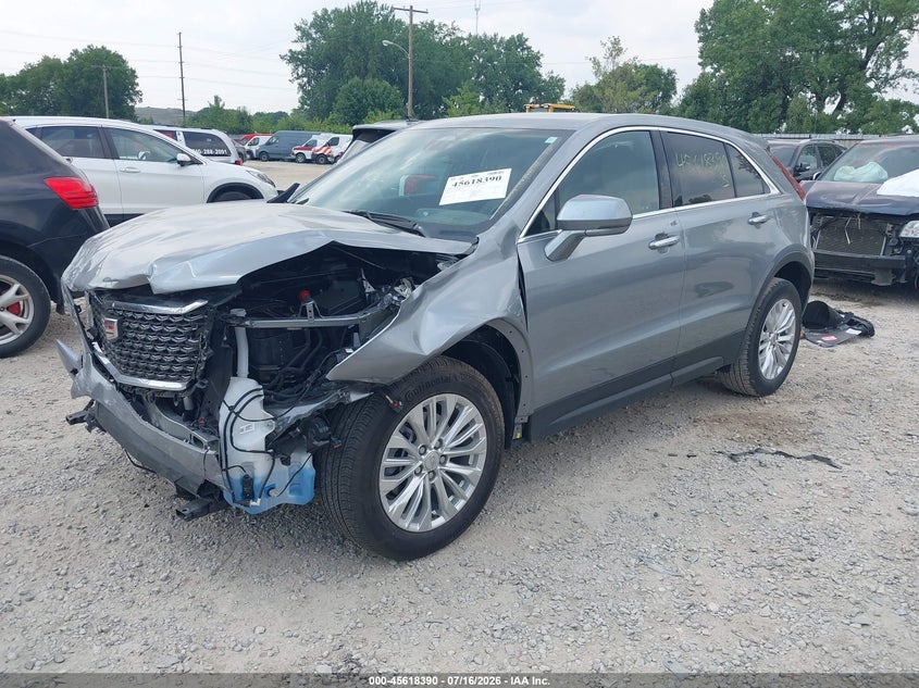 Vin: 1gyazar40rf223214, lot: 46116840, cadillac xt4 fwd luxury 20242