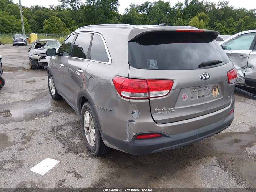 2017 KIA SORENTO auction photo 3