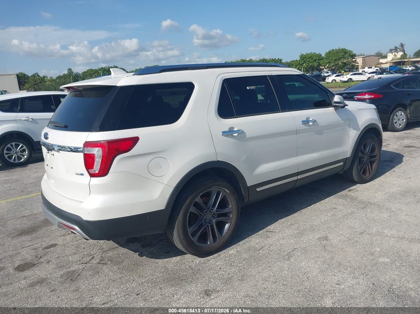 Vin: 1fm5k8f85ggb28856, lot: 46116863, ford explorer limited 20164