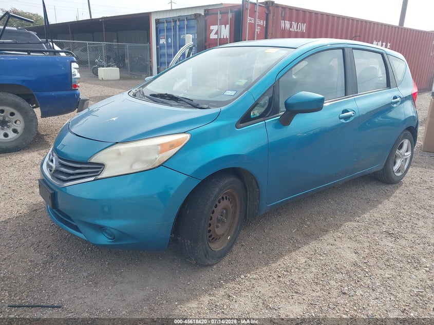 Vin: 3n1ce2cpxfl355811, lot: 46116870, nissan versa note s (sr)/s plus/sl/sr/sv 20152