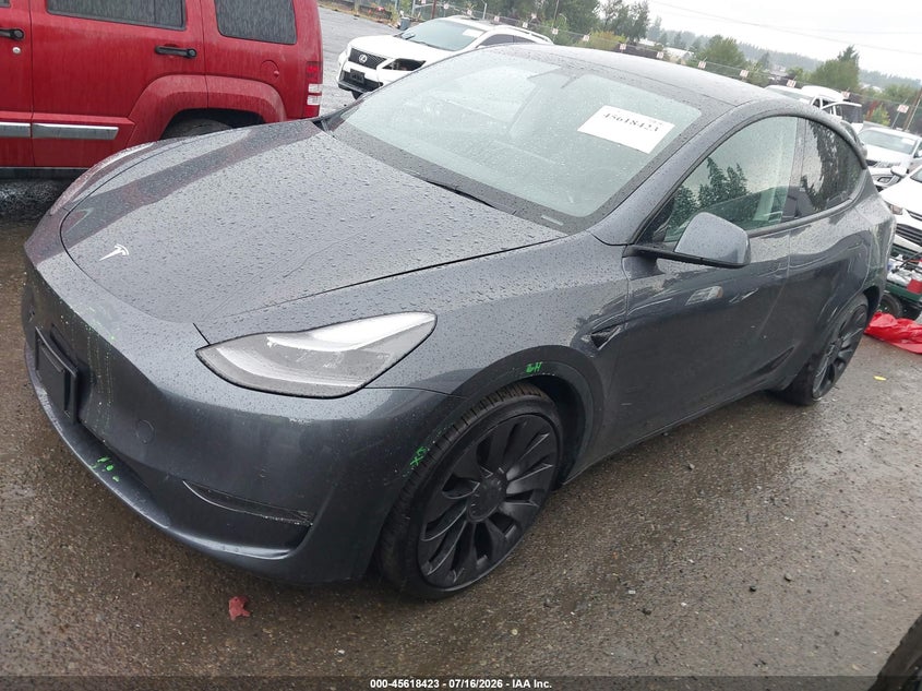 2022 TESLA MODEL Y auction photo 2