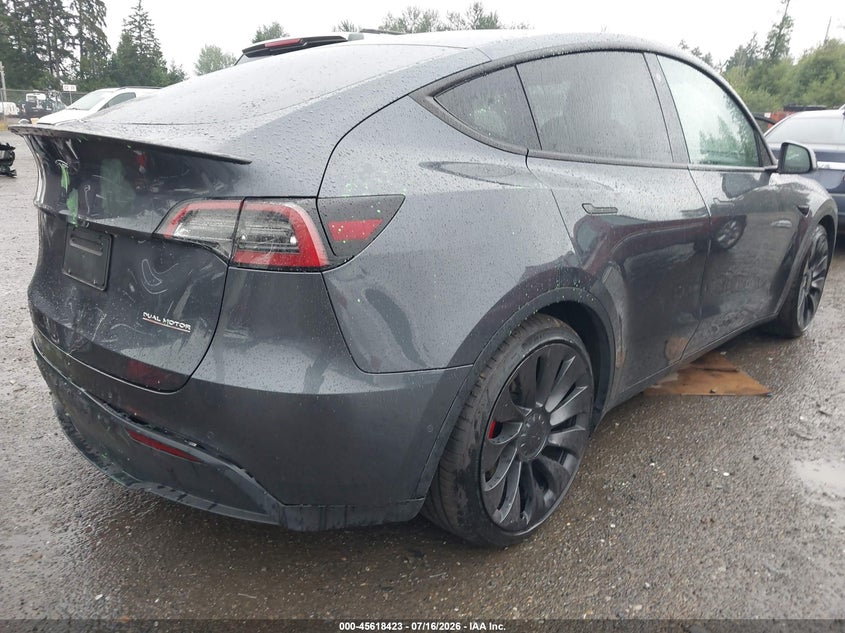2022 TESLA MODEL Y auction photo 4