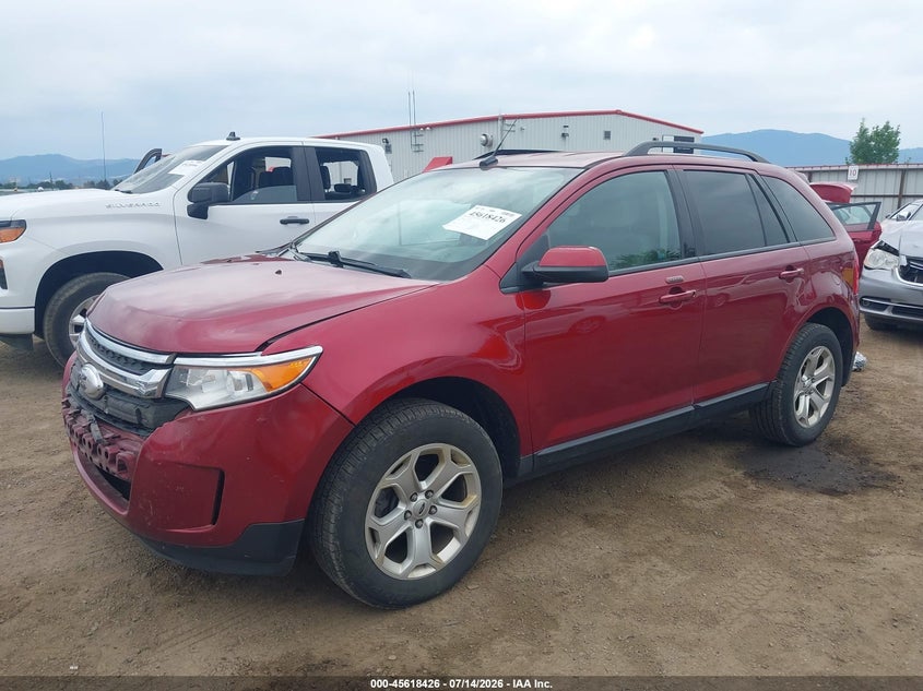 Vin: 2fmdk4jc7eba72228, lot: 46116876, ford edge sel 20142