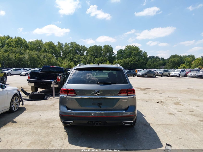 2021 Volkswagen Atlas 3.6L V6 Sel Premium VIN: 1V2TR2CAXMC514346 Lot: 45618439
