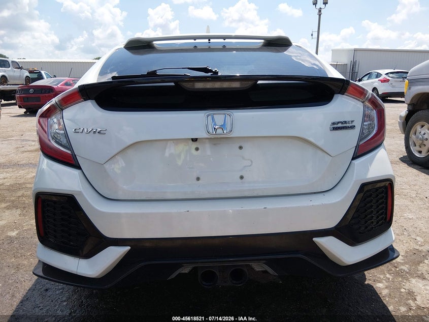 2018 HONDA CIVIC HATCHBACK 1.5L I-4 DI, DOHC, VVT, TURBO, 180HP