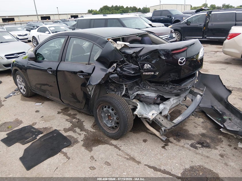 Vin: jm1bl1uf1c1552187, lot: 46116995, mazda mazda3 i sport 20123