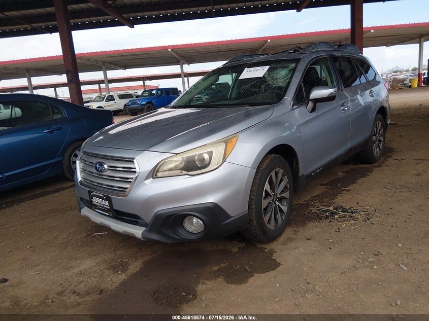 Vin: 4s4bsanc2f3255019, lot: 46117024, subaru outback 2.5i limited 20152