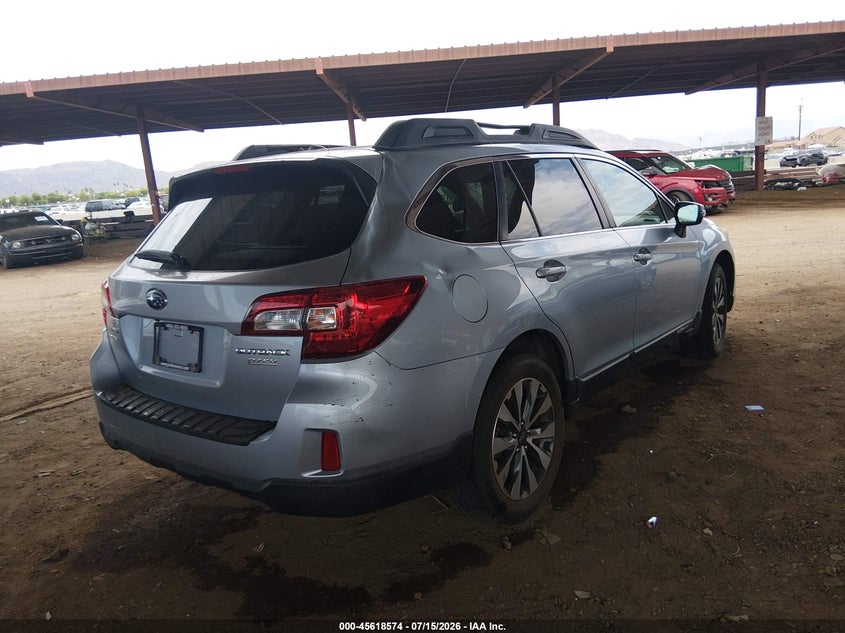 Vin: 4s4bsanc2f3255019, lot: 46117024, subaru outback 2.5i limited 20154