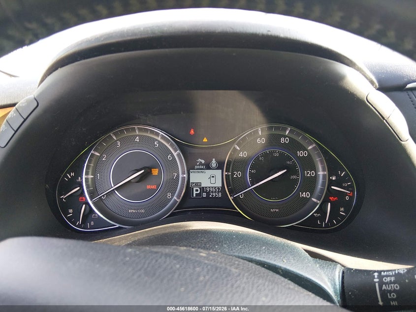 2011 Infiniti Qx56 VIN: JN8AZ2ND8B9700725 Lot: 45618600