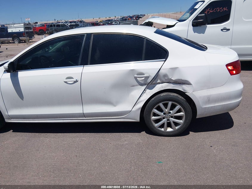 2013 Volkswagen Jetta 2.5L Se VIN: 3VWDX7AJ0DM391664 Lot: 45618608