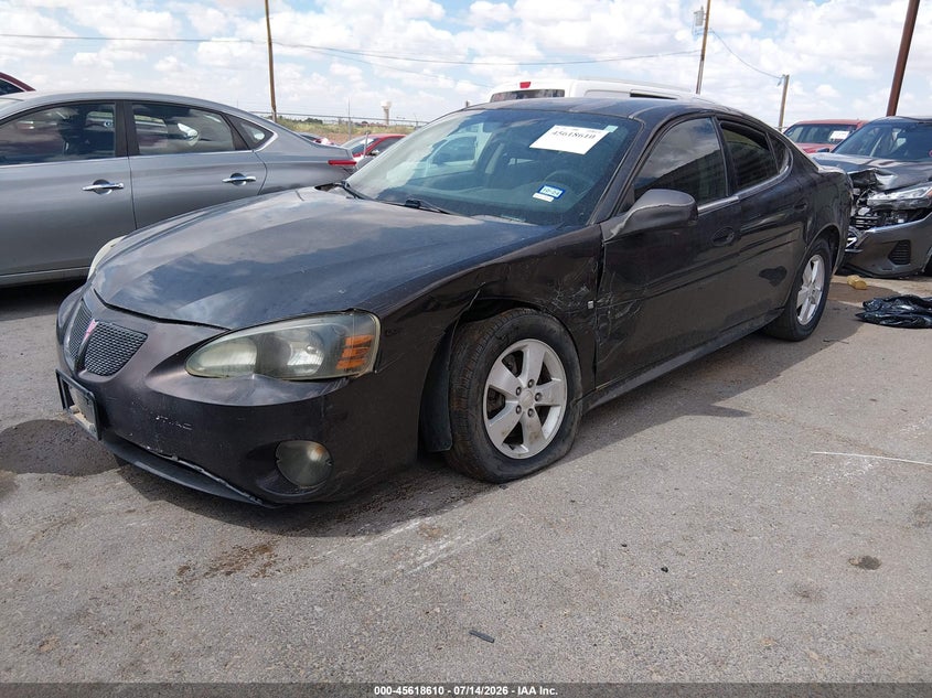2008 Pontiac Grand Prix VIN: 2G2WP552981124768 Lot: 45618610