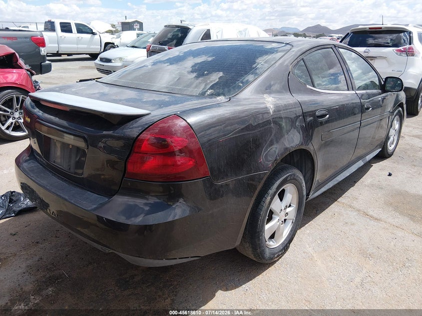 2008 Pontiac Grand Prix VIN: 2G2WP552981124768 Lot: 45618610