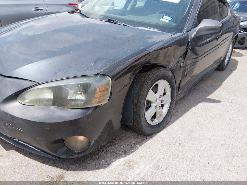 2008 Pontiac Grand Prix VIN: 2G2WP552981124768 Lot: 45618610