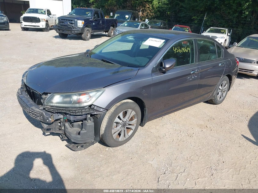 2014 Honda Accord, Front End, IAAI, VIN 1HGCR2F39EA257810 — photo 2