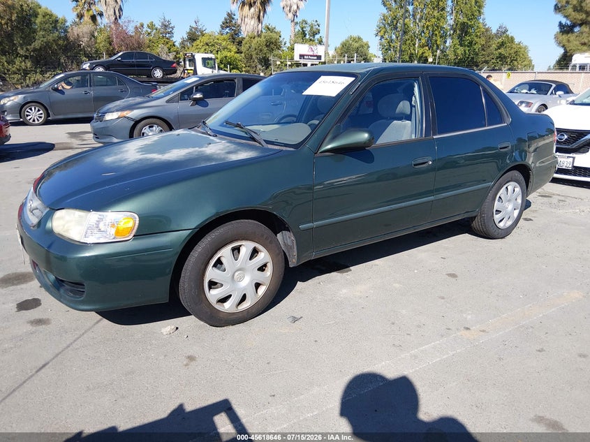 2002 Toyota Corolla Le 1NXBR12E82Z623628 photo 1