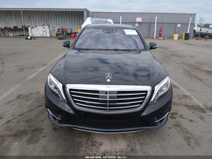 2015 Mercedes-Benz S 550 VIN: WDDUG8CB9FA144275 Lot: 45618669