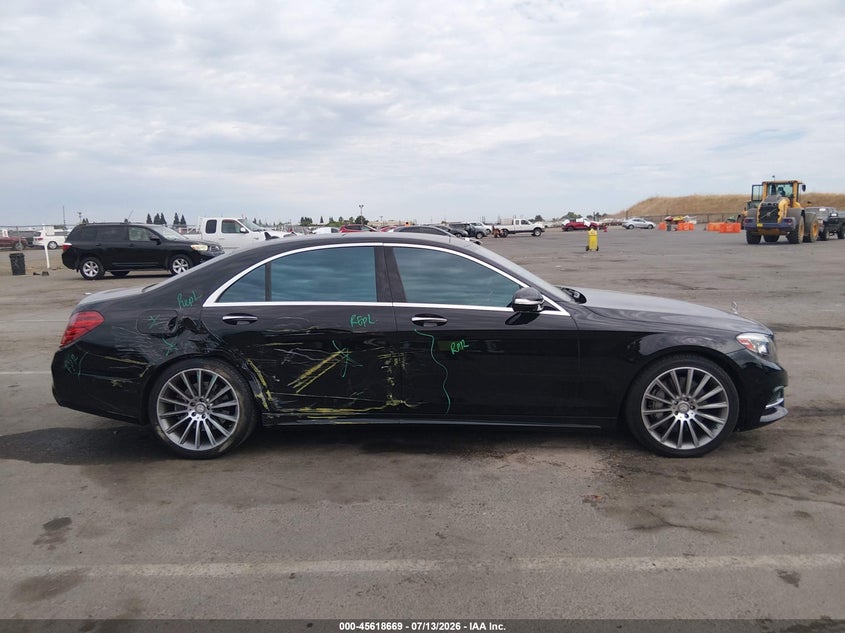 2015 Mercedes-Benz S 550 VIN: WDDUG8CB9FA144275 Lot: 45618669