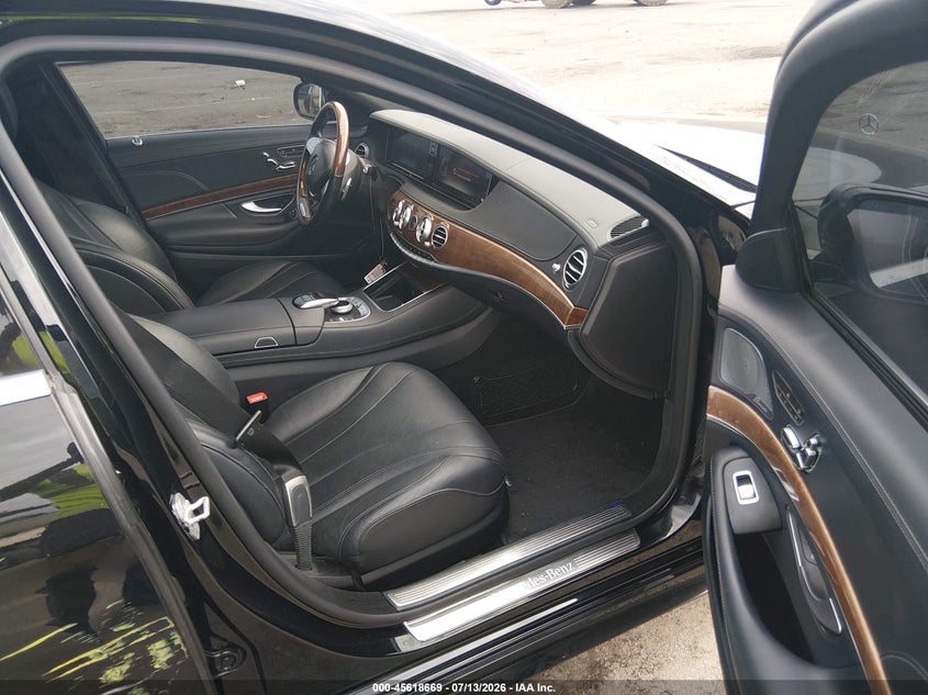 2015 MERCEDES-BENZ S 550 auction photo 5