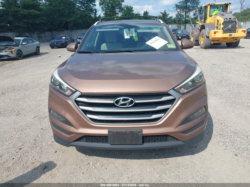 2017 Hyundai Tucson Se VIN: KM8J33A46HU345015 Lot: 45618683