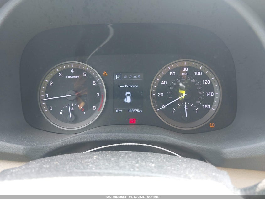 2017 Hyundai Tucson Se VIN: KM8J33A46HU345015 Lot: 45618683