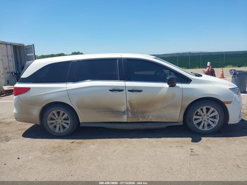 2019 Honda Odyssey Lx VIN: 5FNRL6H26KB087690 Lot: 45618698