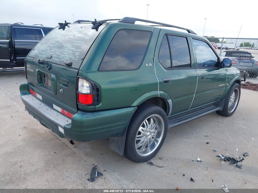 2001 ISUZU RODEO auction photo 4