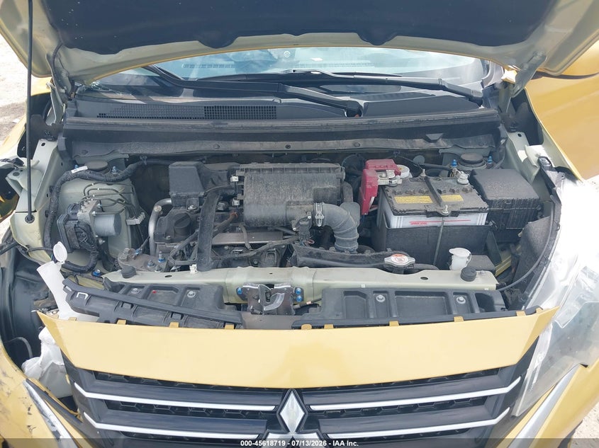 2022 Mitsubishi Mirage Es/Le VIN: ML32AUHJ7NH007906 Lot: 45618719