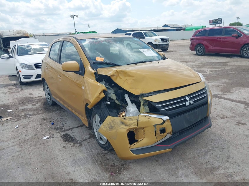 2022 Mitsubishi Mirage Es/Le VIN: ML32AUHJ7NH007906 Lot: 45618719