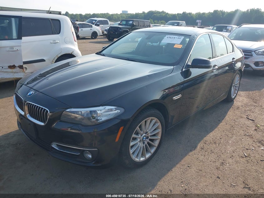 Vin: wba5b3c50fd544702, lot: 46117185, bmw 535i xdrive 20152