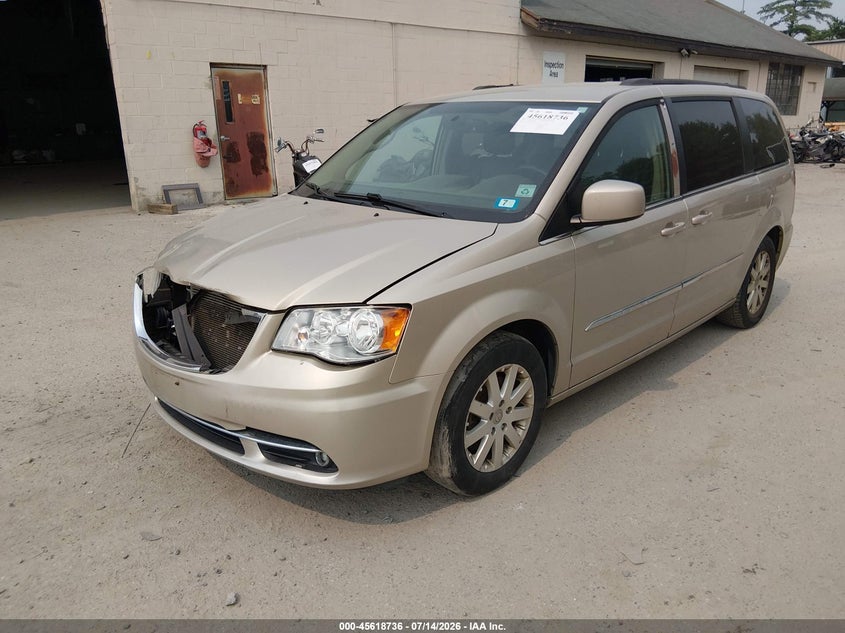 Vin: 2c4rc1bg8fr717954, lot: 46117186, chrysler town & country touring 20152