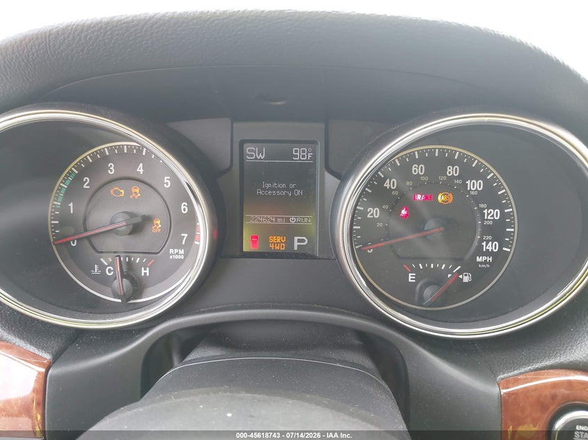 2012 JEEP GRAND CHEROKEE auction photo 7