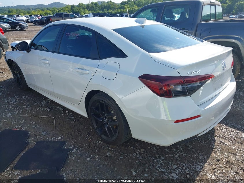 2025 HONDA CIVIC auction photo 3