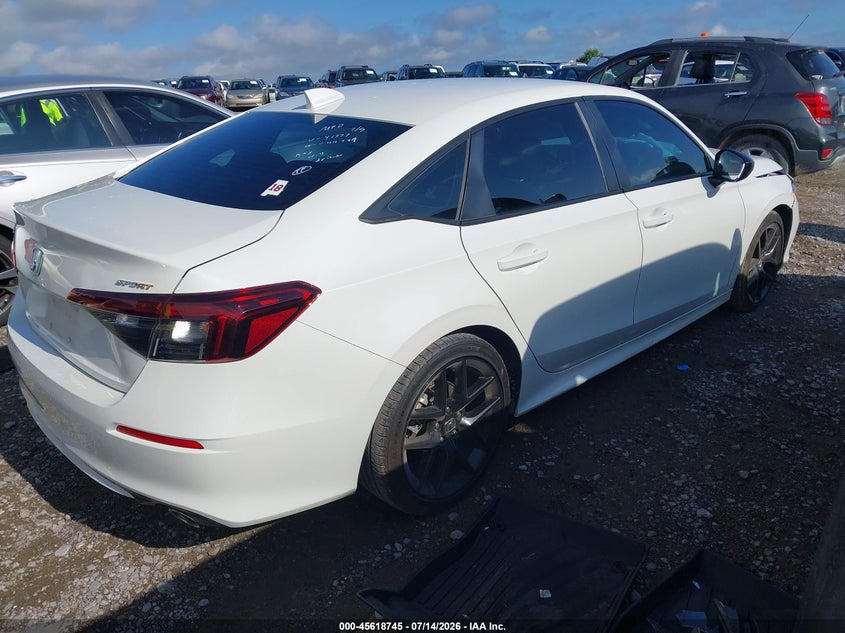 2025 HONDA CIVIC auction photo 4