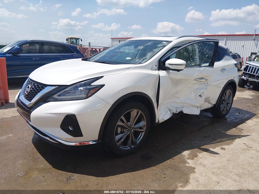 2023 Nissan Murano, Left Side, IAAI, VIN 5N1AZ2DS7PC120707 — photo 2