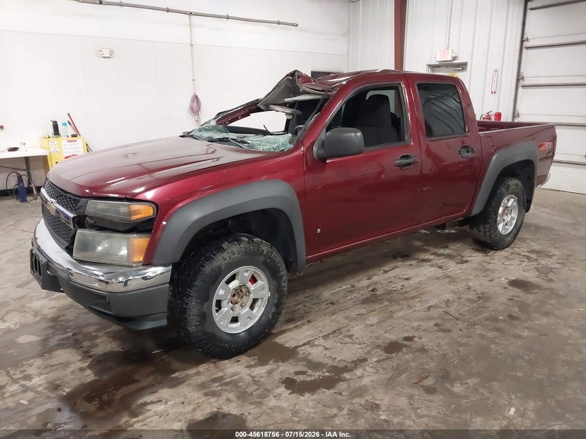 2007 Chevrolet Colorado, Стихія, IAAI, VIN 1GCDS13E678119630 — фото 2