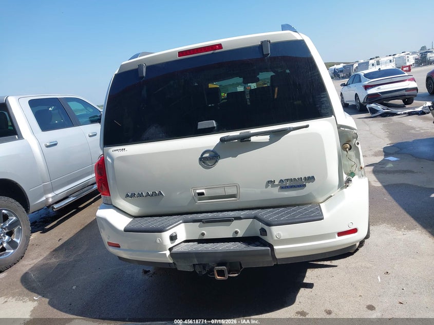 2014 Nissan Armada Platinum VIN: 5N1BA0NDXEN613153 Lot: 45618771
