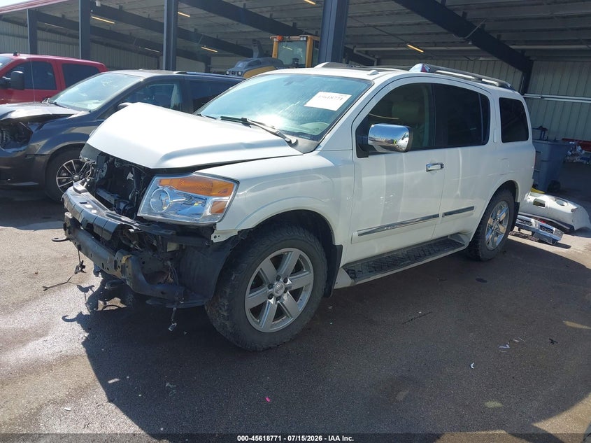 Vin: 5n1ba0ndxen613153, lot: 46117221, nissan armada platinum 20142