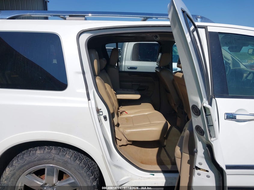 2014 Nissan Armada Platinum VIN: 5N1BA0NDXEN613153 Lot: 45618771