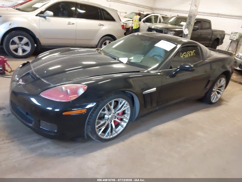 Vin: 1g1yw2dw9b5106862, lot: 46117235, chevrolet corvette grand sport 20112