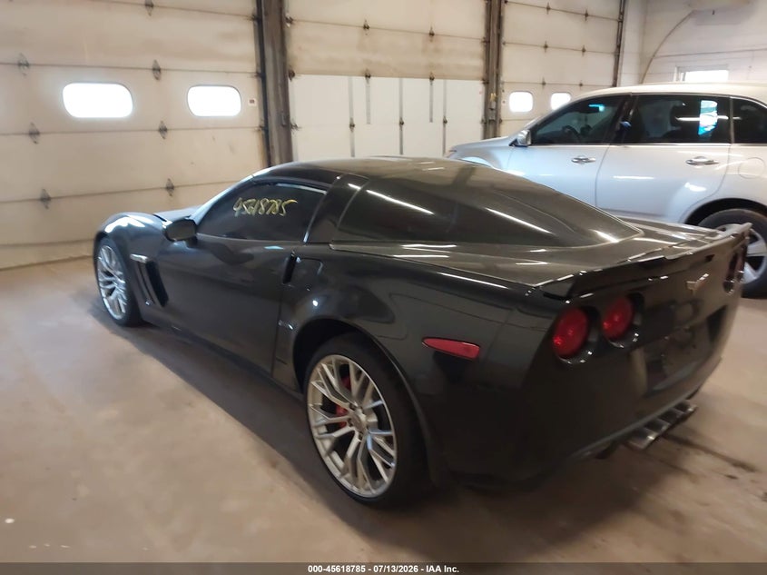 Vin: 1g1yw2dw9b5106862, lot: 46117235, chevrolet corvette grand sport 20113