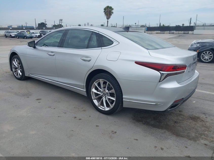 2018 LEXUS LS 500 auction photo 3