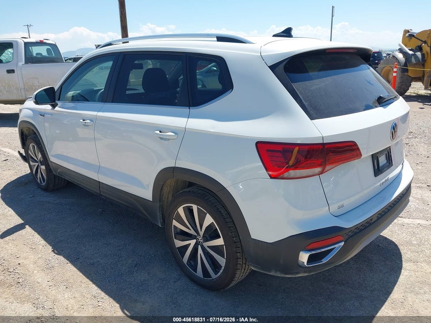 2022 VOLKSWAGEN TAOS auction photo 3