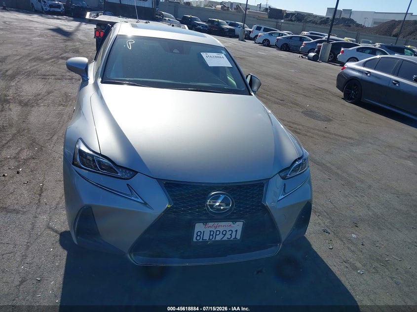 2019 Lexus Is 350 VIN: JTHBZ1D21K5035036 Lot: 45618884