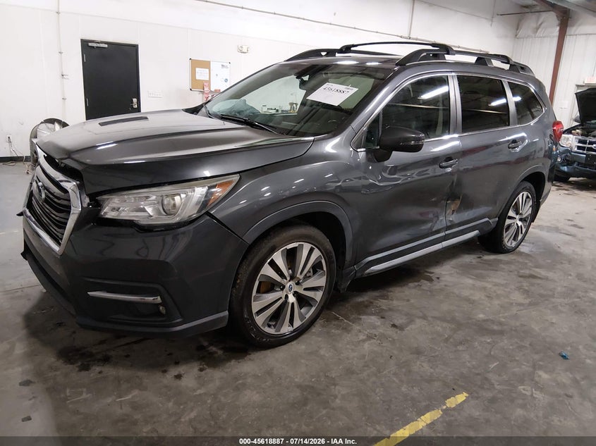 Vin: 4s4wmald2m3406610, lot: 46117337, subaru ascent limited 20212