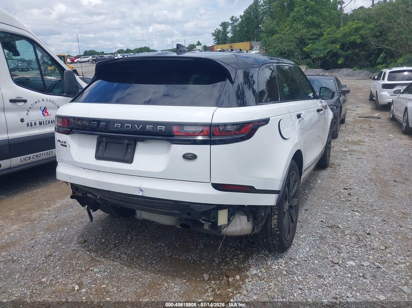Vin: salyk2fv4la241465, lot: 46117358, land rover range rover velar p340 r-dynamic s 20204