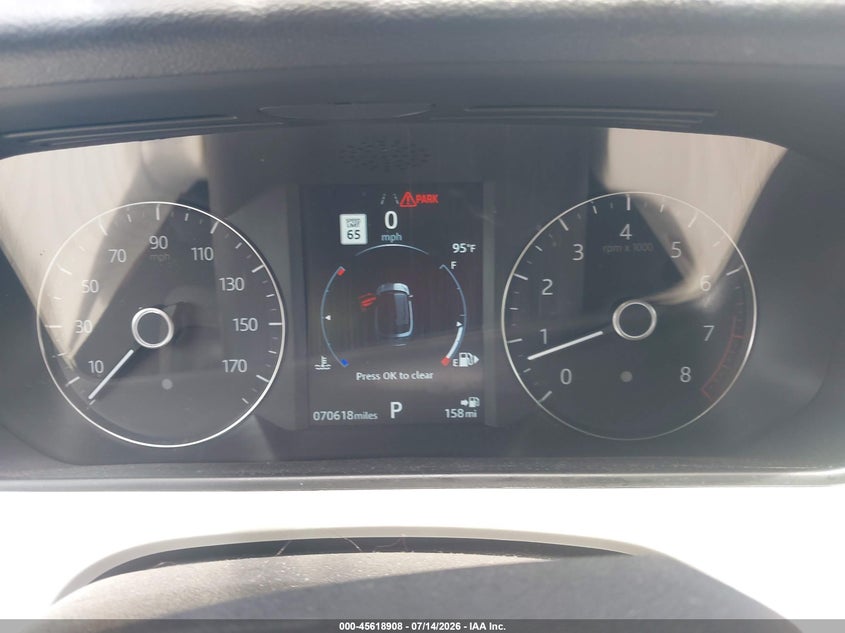 2020 LAND ROVER RANGE ROVER VELAR auction photo 7