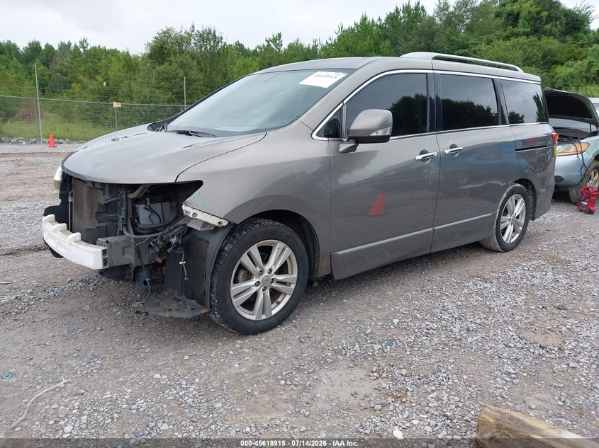 2014 Nissan Quest Sl VIN: JN8AE2KP3E9105750 Lot: 45618915