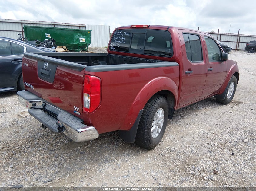 2017 NISSAN FRONTIER auction photo 4