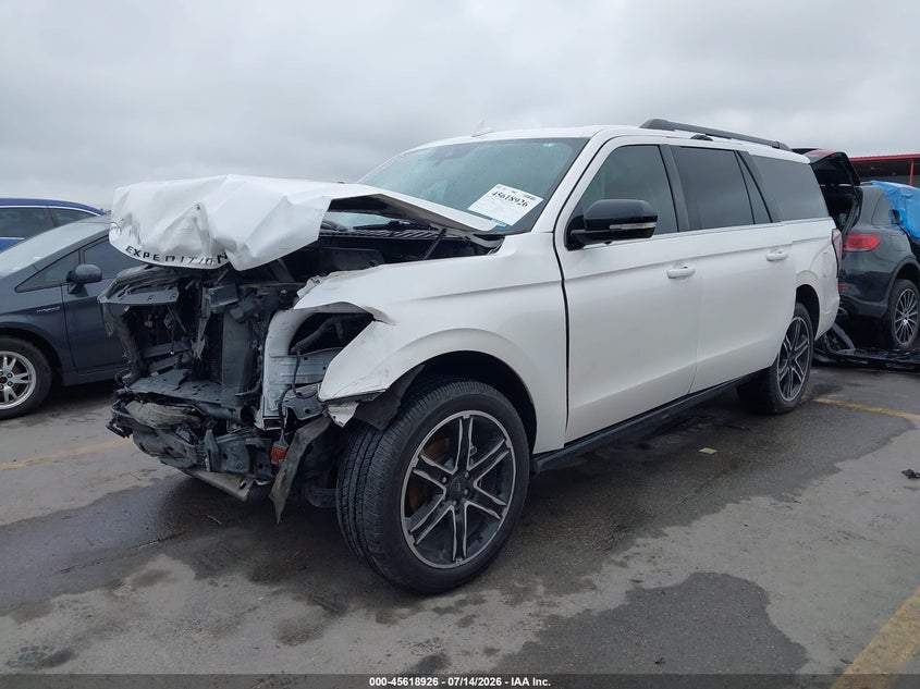 Vin: 1fmjk1kt8kea15374, lot: 46117376, ford expedition max limited 20192