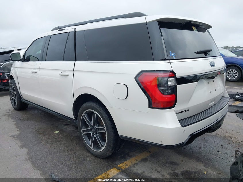 Vin: 1fmjk1kt8kea15374, lot: 46117376, ford expedition max limited 20193